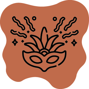 Mascherarti per la parata del Carnevale Formiano